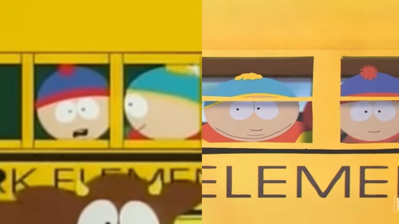 New South Park Intro With Season 1 Music.