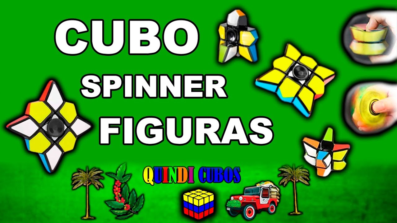 TUTORIAL FIGURAS CON EL CUBO SPINNER O CUBO NINJA | TUTORIAL CUBO SPINNER 3x3x1
