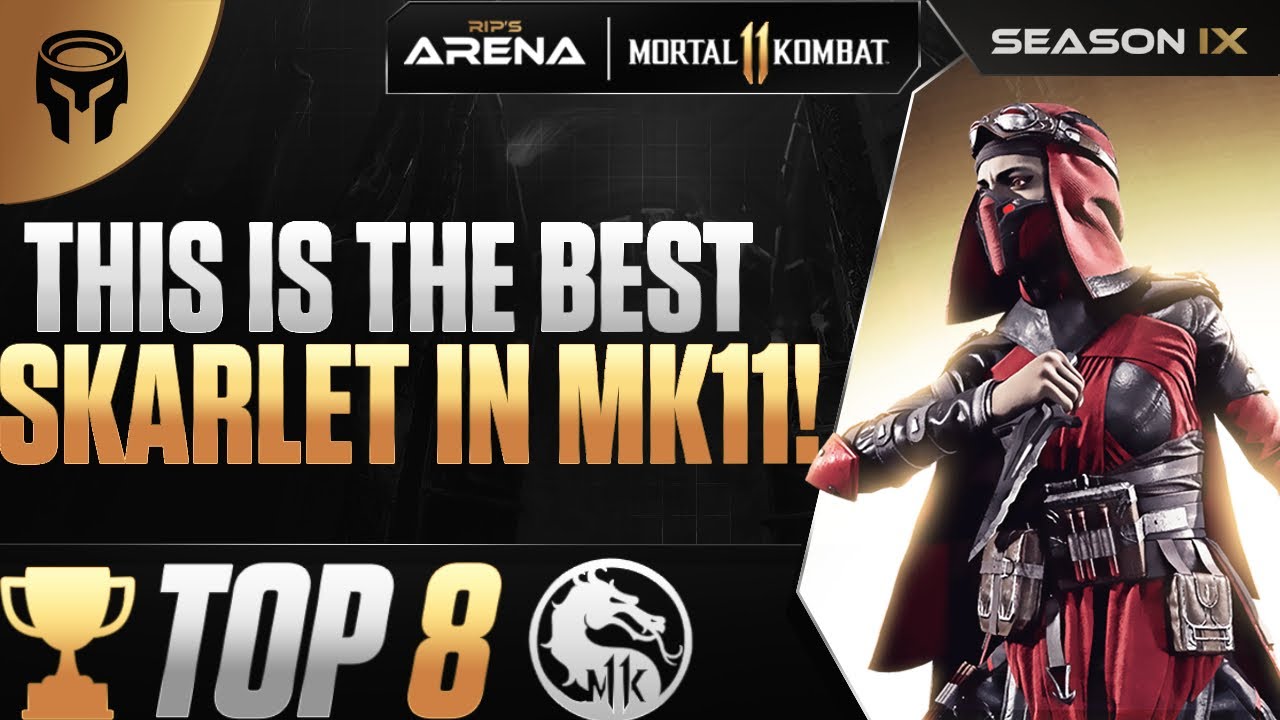THIS is what happens when the BEST Skarlet enters a TOP8 full of TOPTIERS - Mortal Kombat 11