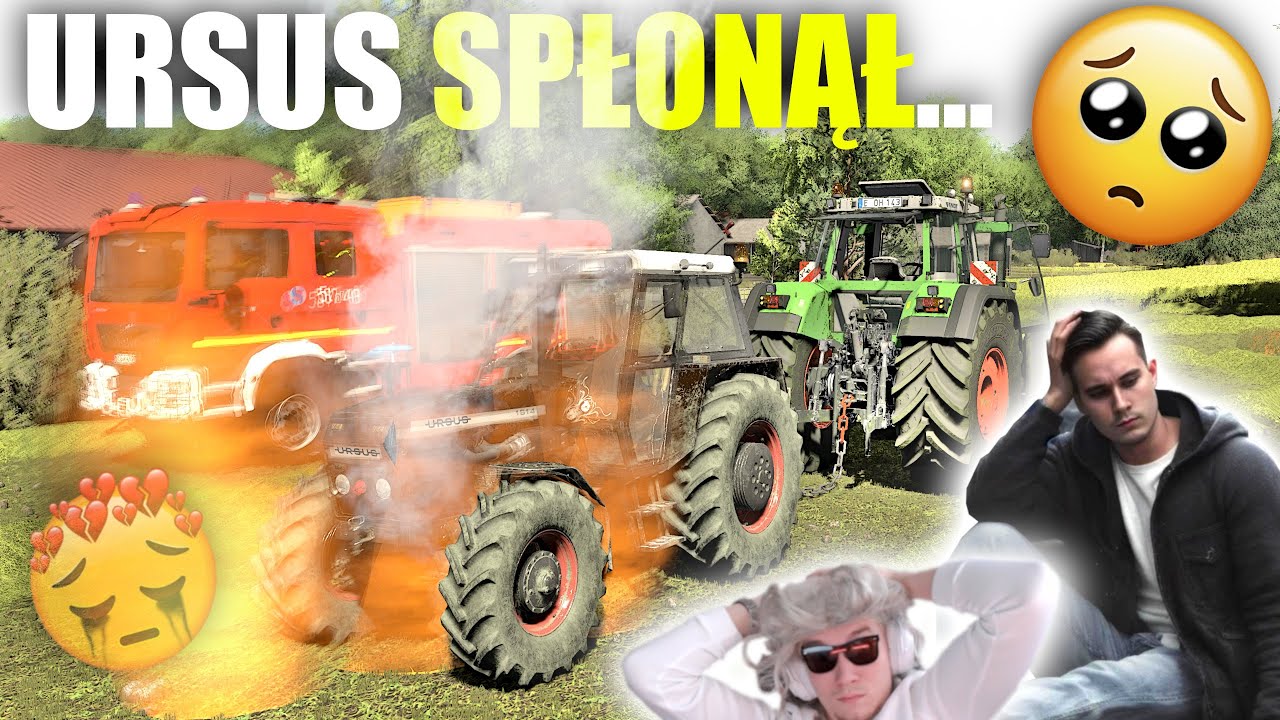 URSUS SPŁONĄŁ! 😱 WYBUCH SILNIKA PRZY PRZECIĄGANIU LINY 😭 PO CO PODNOSIŁEM MOC... 🔵 "MPG" [