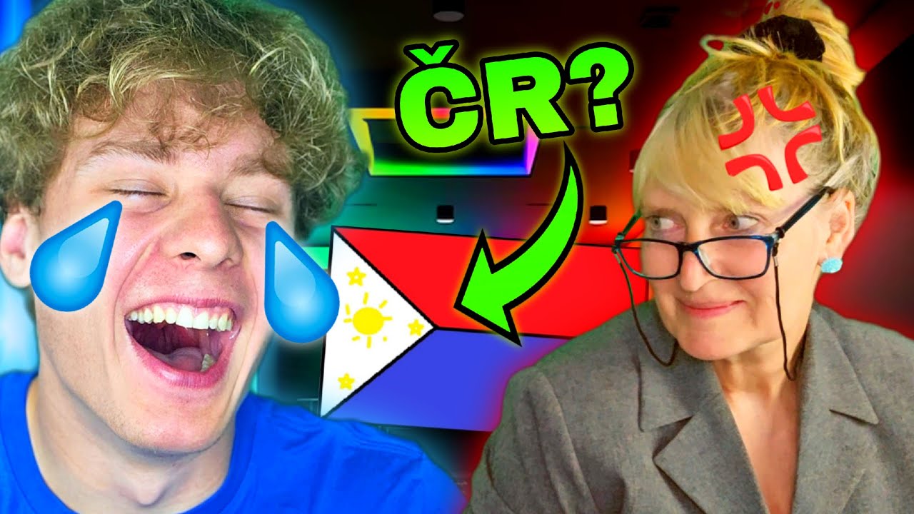 Kreslím vlajky s REÁLNOU UČITELKOU!🥵 Kreslím vlajky zpaměti pt.9😎