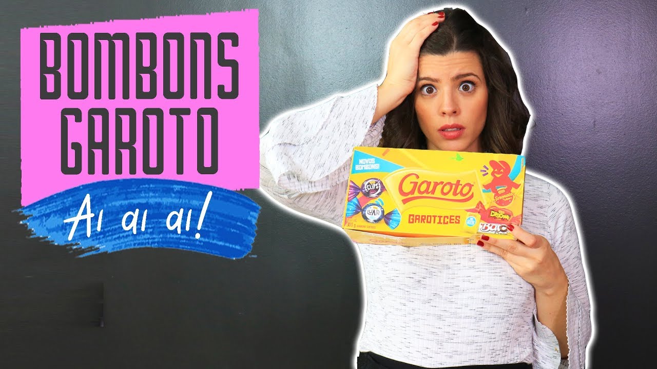 EXPERIMENTANDO BOMBONS DA GAROTO - Ser&aacute; que vale? | TPM por Ju Ferraz