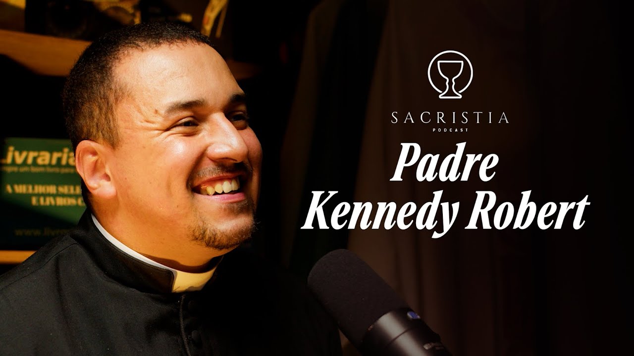 PODCAST SACRISTIA #10 - PE. KENNEDY - VIGÁRIO DA PARÓQUIA NOSSA SENHORA DE FÁTIMA - SANTOFLOW TV