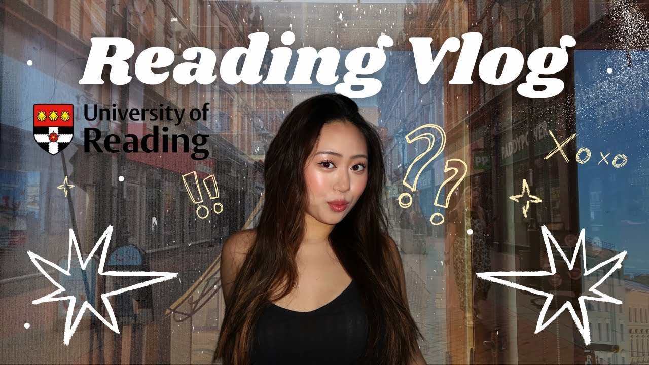 READING VLOG | university of reading, town, thrifting, friends