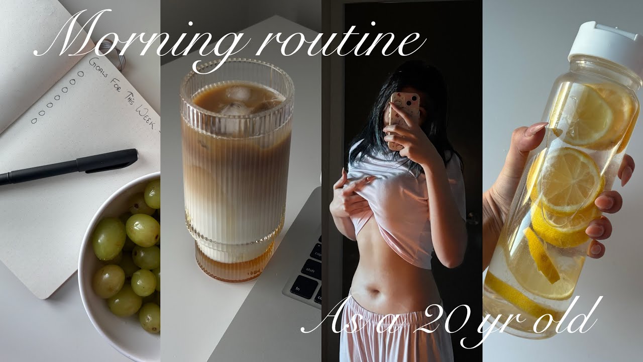 My Quiet and Productive 8 AM Morning Routine| Lymphatic Massage, Working out, journaling & more☀️