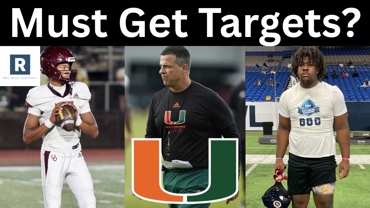 Miami Hurricanes NEW Targets Emerge On The Recruting Trail | Must Get Targets?