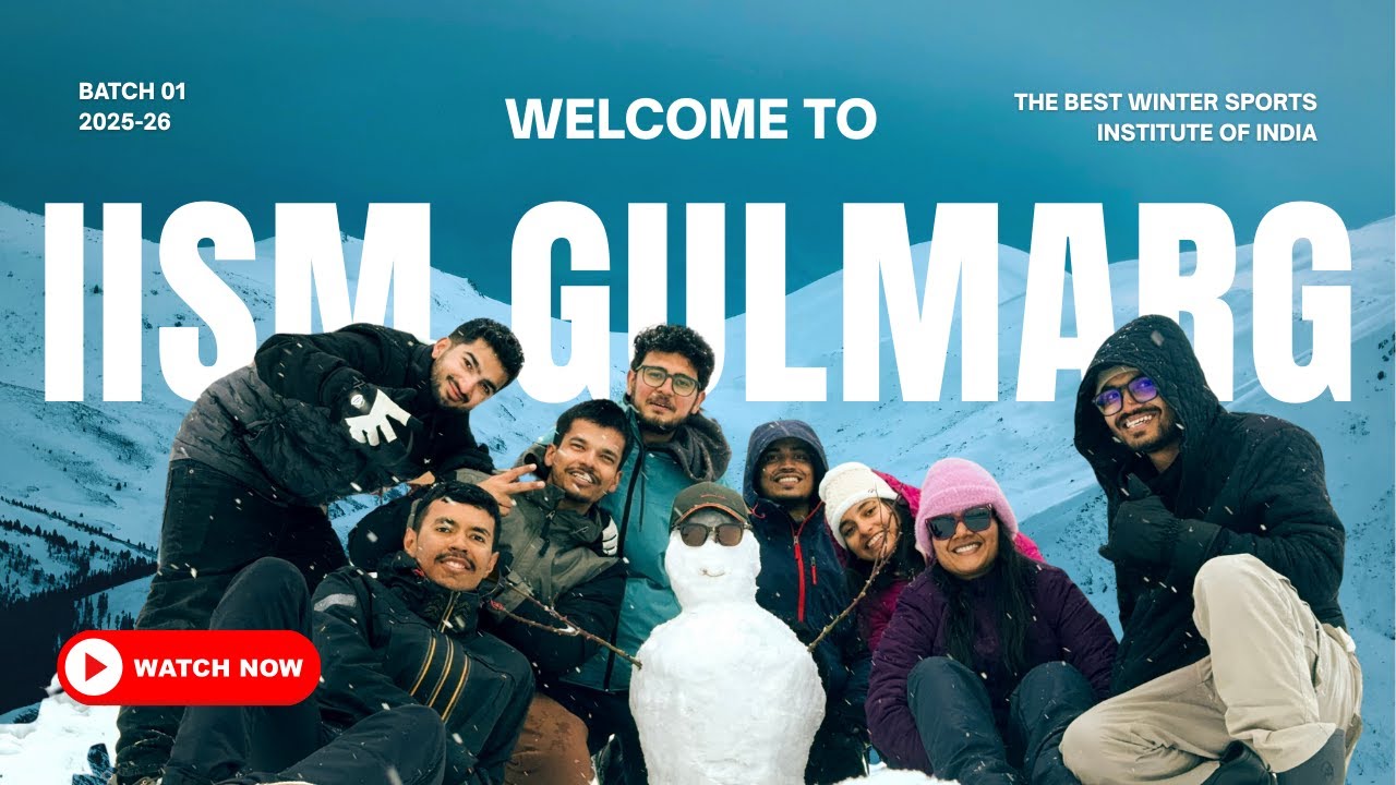 14 Days of Learning Ski at IISM Gulmarg - Best Institute in India