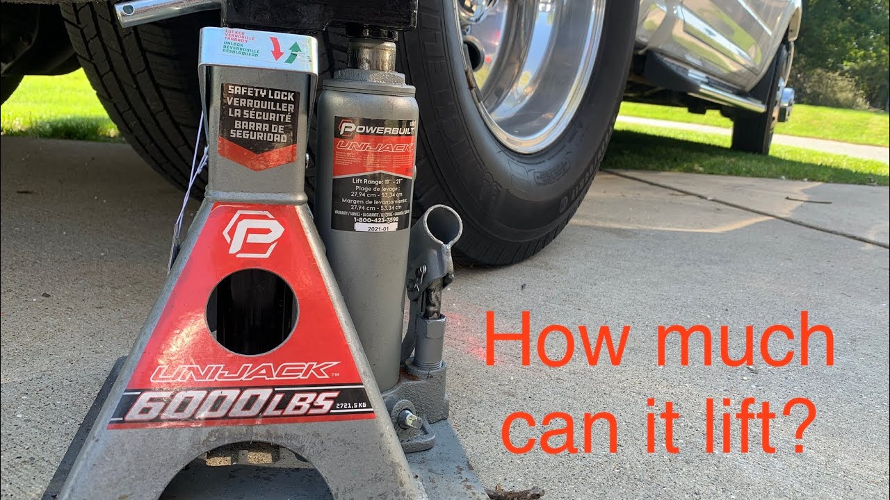 The Only Jack You Need! Powerbuilt 6000lb UNIJACK Review