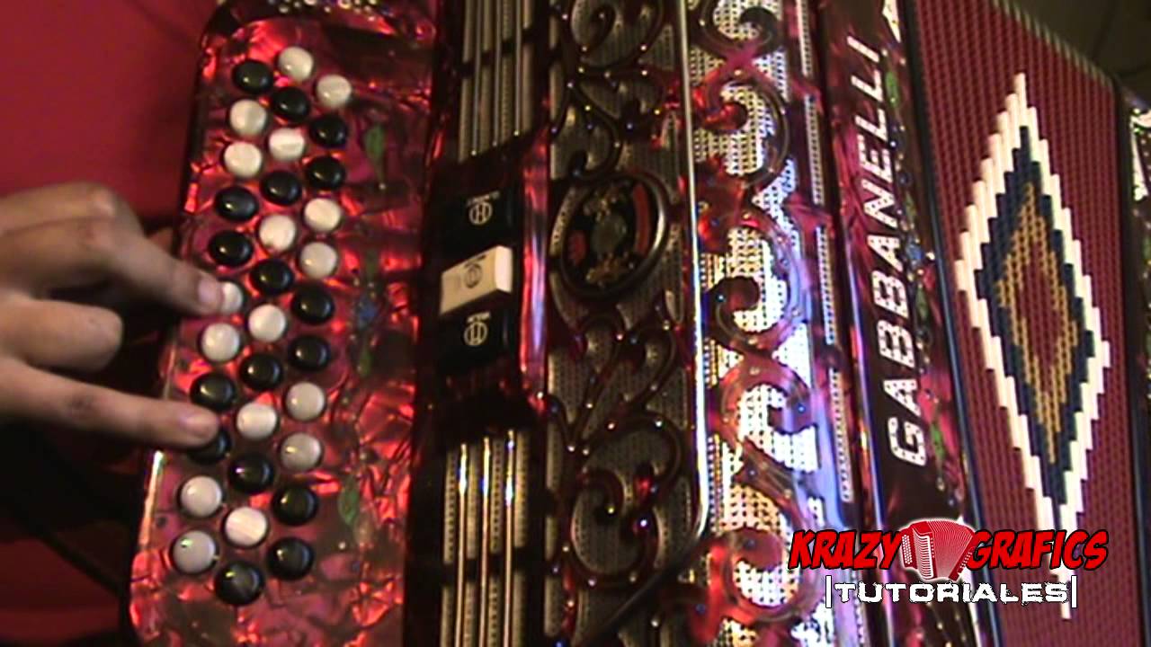 El gallo de Sinaloa - Chalino Sanchez (instruccional de acordeon)