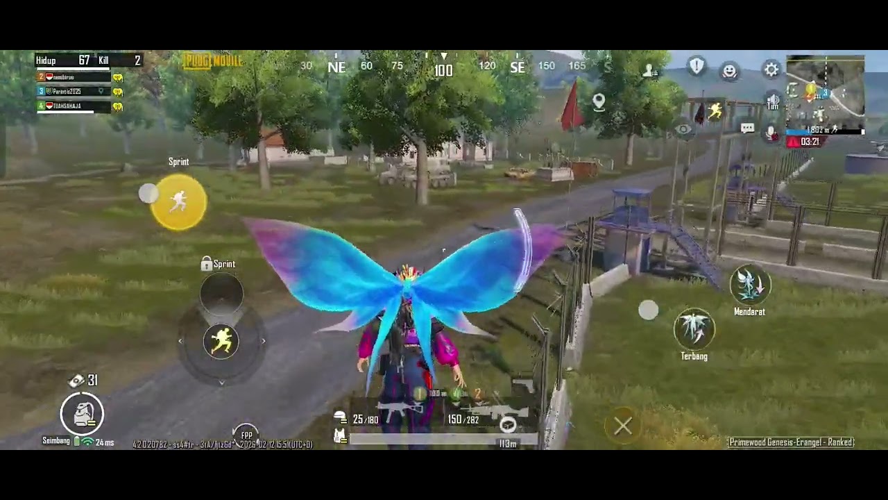 PUBG MOBILE_LUMAYAN DAPET AYAM BIAR BISA BUAT MAKAN SEHARI😌