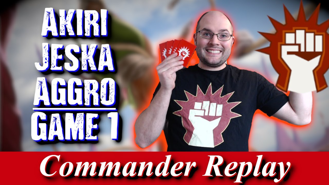 Akiri Jeska Aggro vs Azusa, Yurlok, Edric | EDH Gameplay