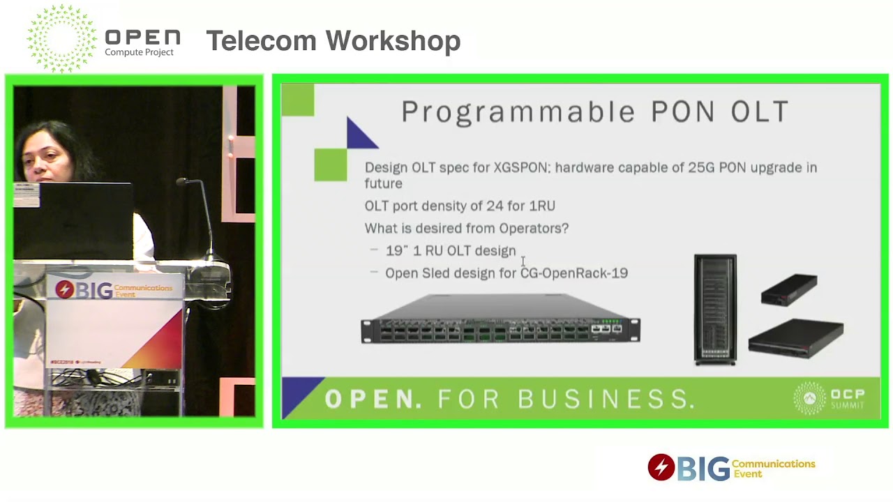 XGS PON FPGA Design - OCP Telecom Workshop @ BCE