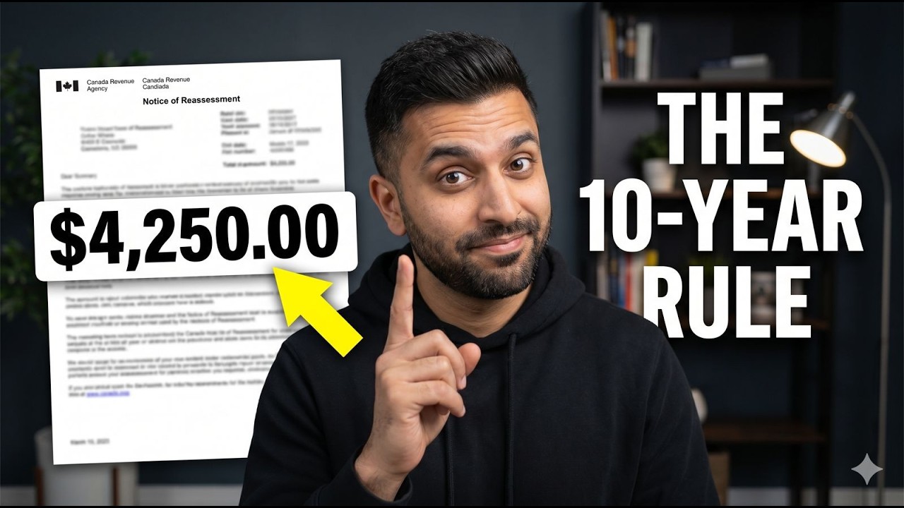 The 10-Year Tax Refund Secret Every Canadian Should Know | CRA Taxpayer Relief Guide