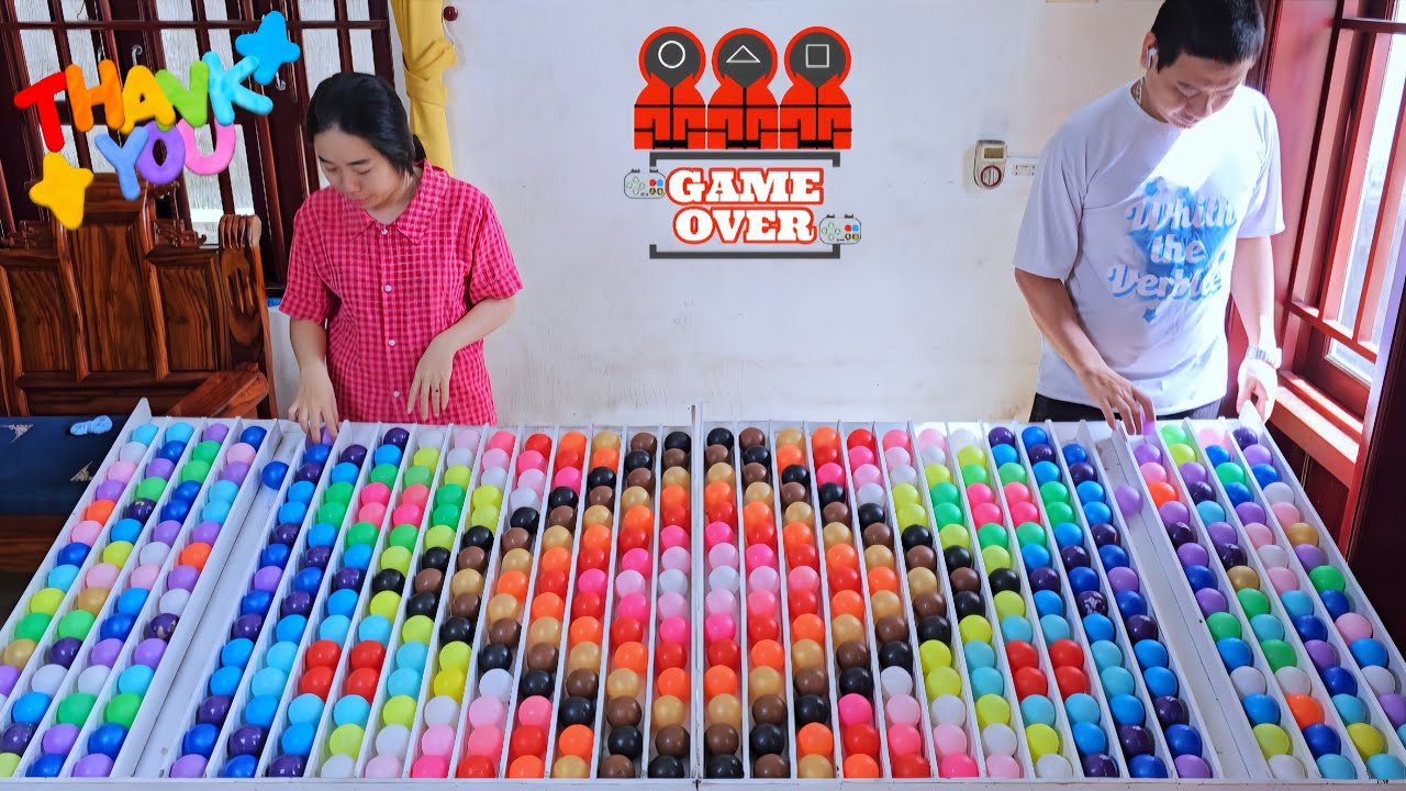 🔥 Color ball puzzle game, a brain training game 🔥 level 04