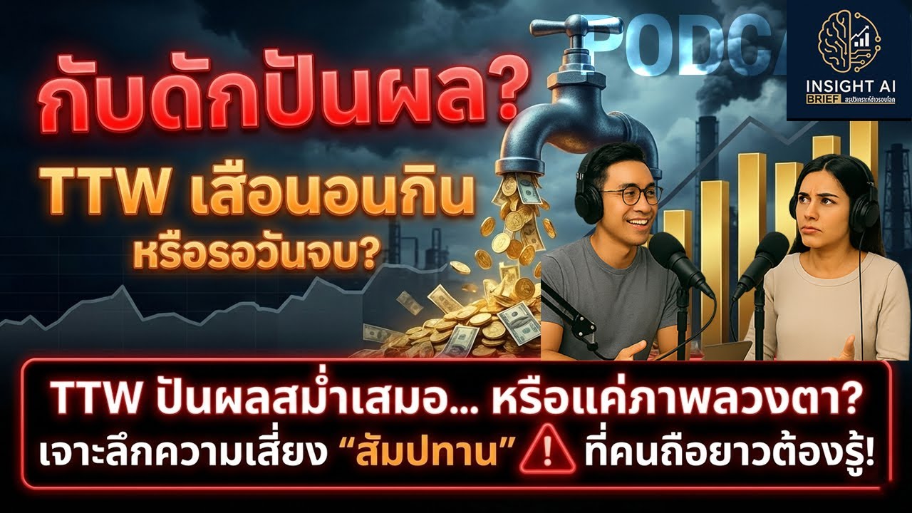TTW ปันผลสม่ำเสมอ... หรือแค่ภาพลวงตา? เจาะลึกความเสี่ยง 