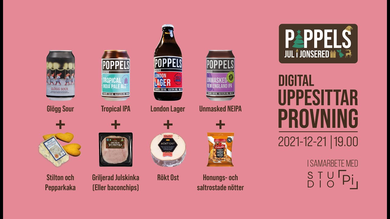 Digital Uppesittarprovning (kl.19.00 tisdag 21:e december 2021)