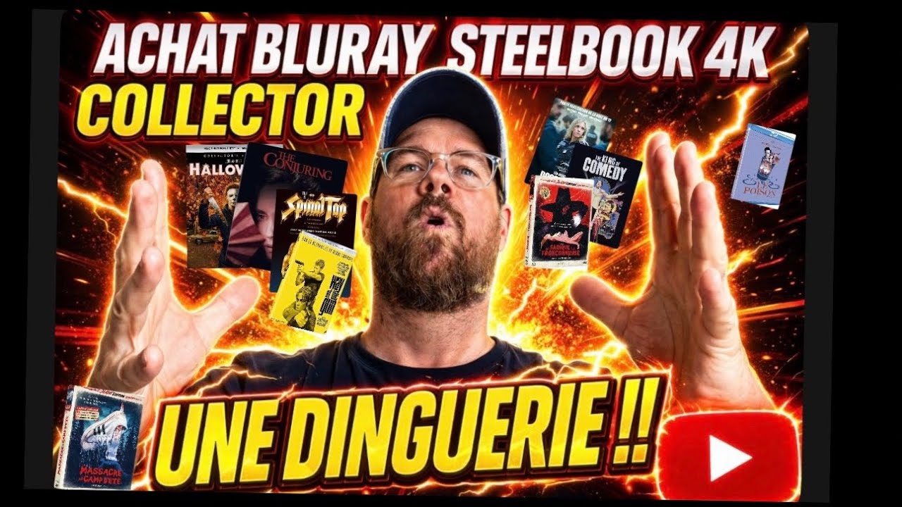 ACHATS BLURAY, STEELBOOK, 4K , COLLECTOR EN PAGAILLE 😱 DU TR&Egrave;S TR&Egrave;S LOURD !!