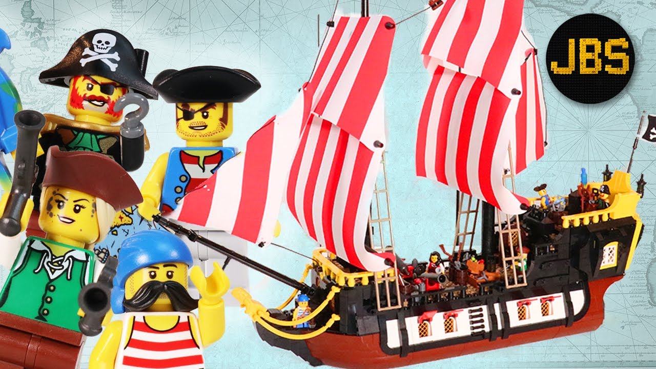 LEGO Ideas Pirates of Barracuda Bay Review and Speed Build - Set 21322