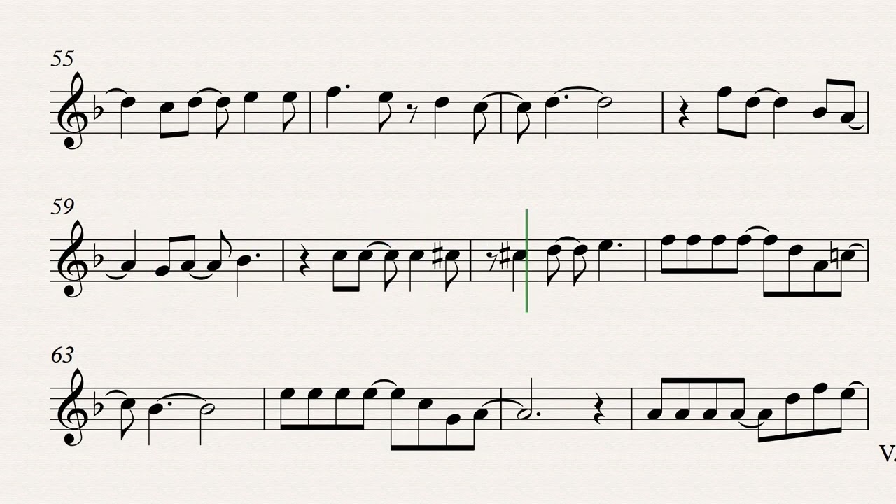 Killing Me Softly Alto Saxophone Play Along Sheet Music