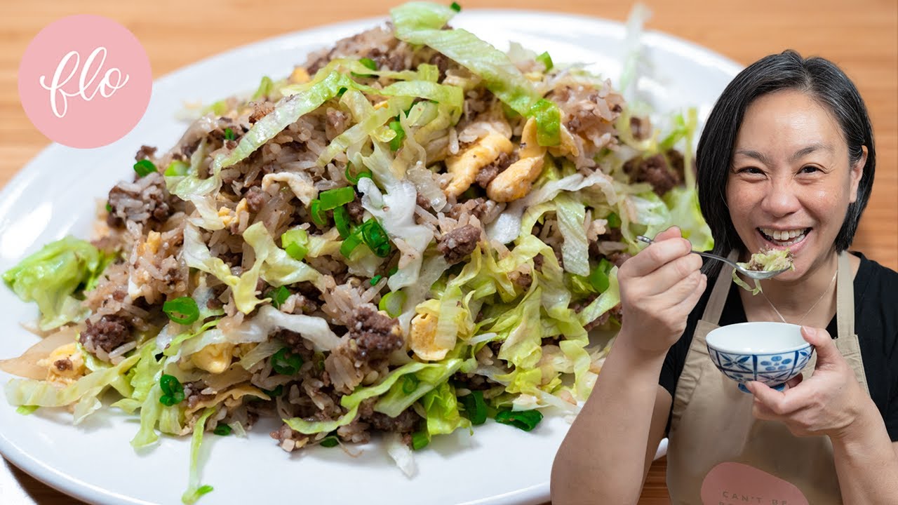 Жареный рис, такой вкусный и такой дешевый — жареный рис с говядиной в гонконгском стиле