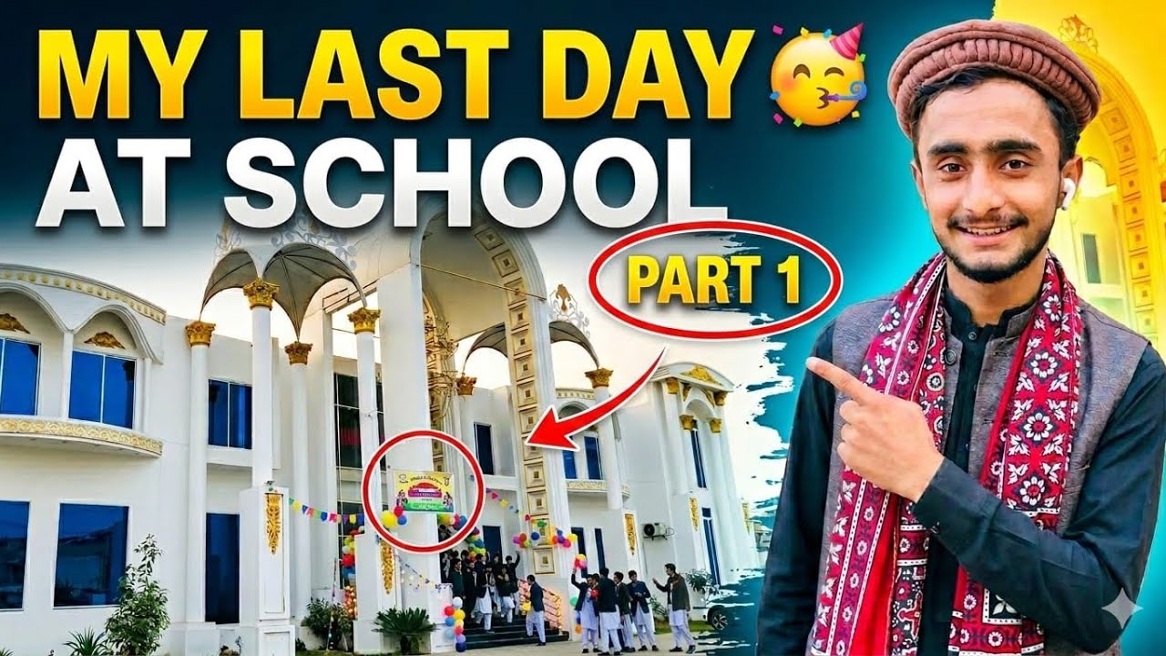 Waris Bhatti #vlogs with Waris 786#mainabpnewsdekhtahoon #my last day school #party#comedy 