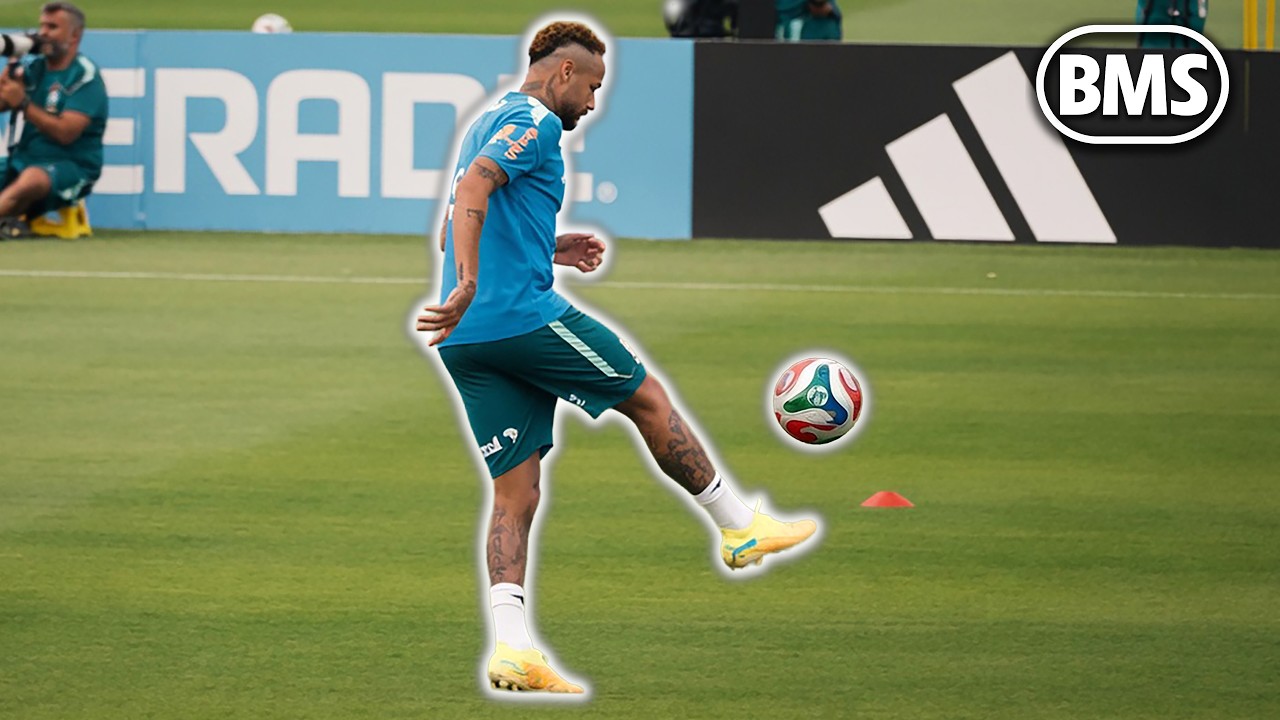 NEYMAR JUGGLES IN BRAZIL TRAINING! 😎 Brazil v Japan 🏆 2026 FIFA World Cup