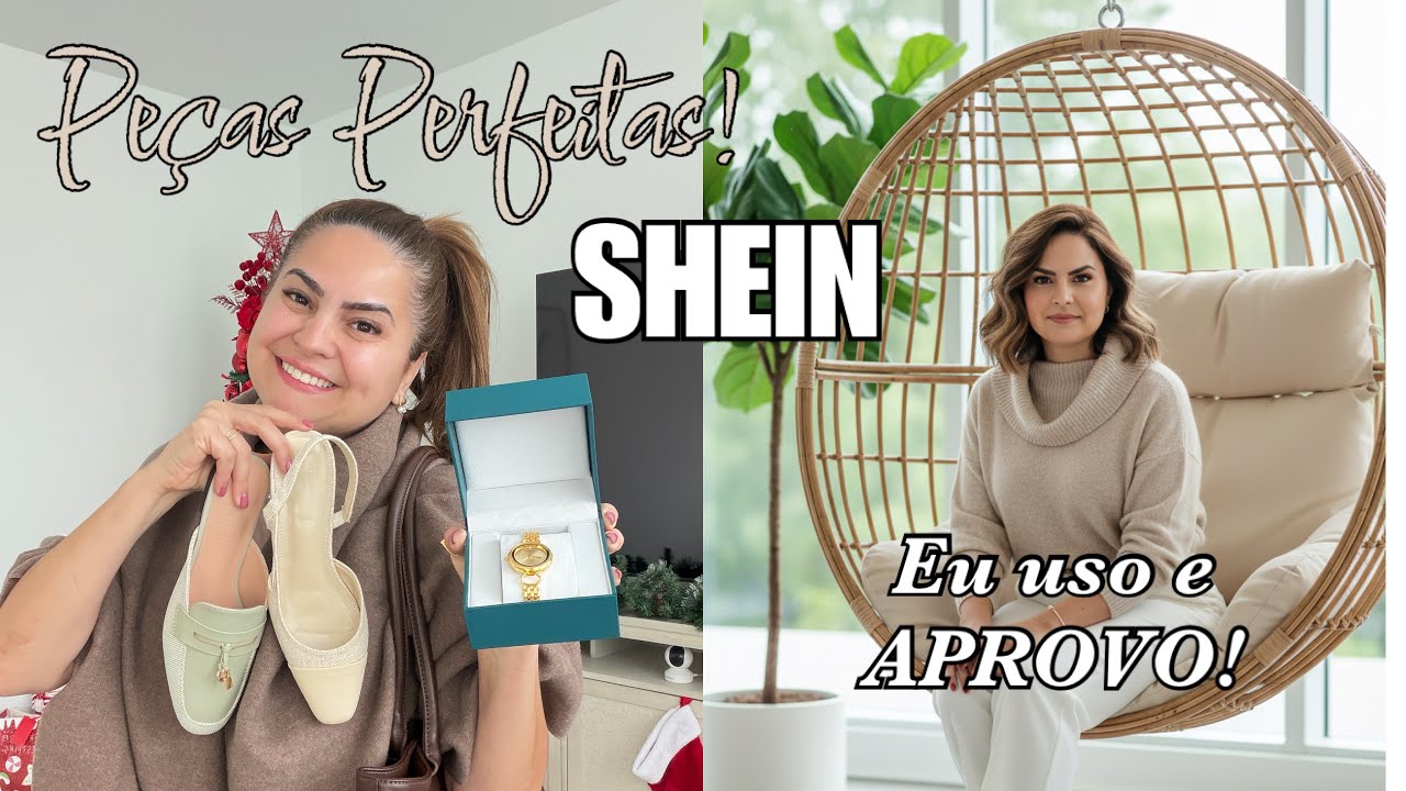 RECEBIDOS ELEGANTES DO SITE SHEIN