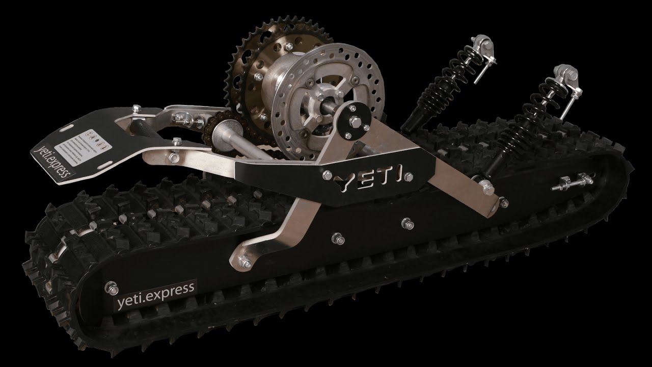 Установка и проверка  гусеничного комплекта YETI EXPRESS на эндуро 250