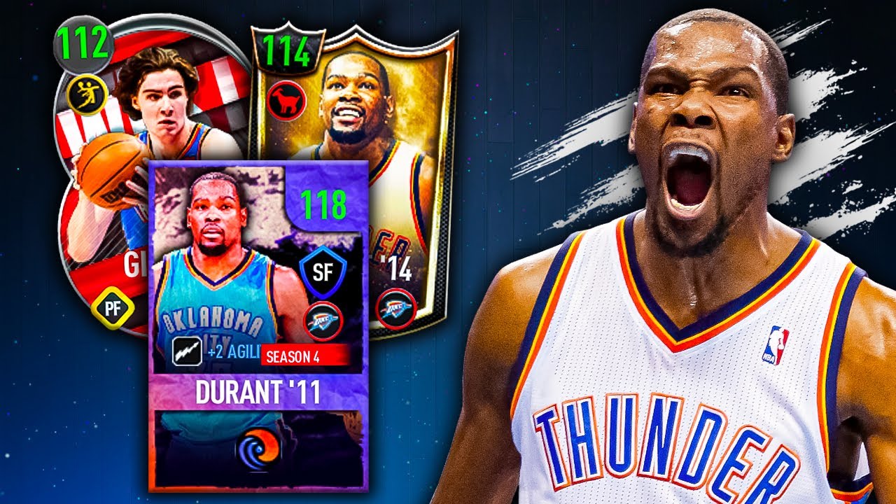 INSANE Oklahoma City Thunder Team Builder In NBA Live Mobile!