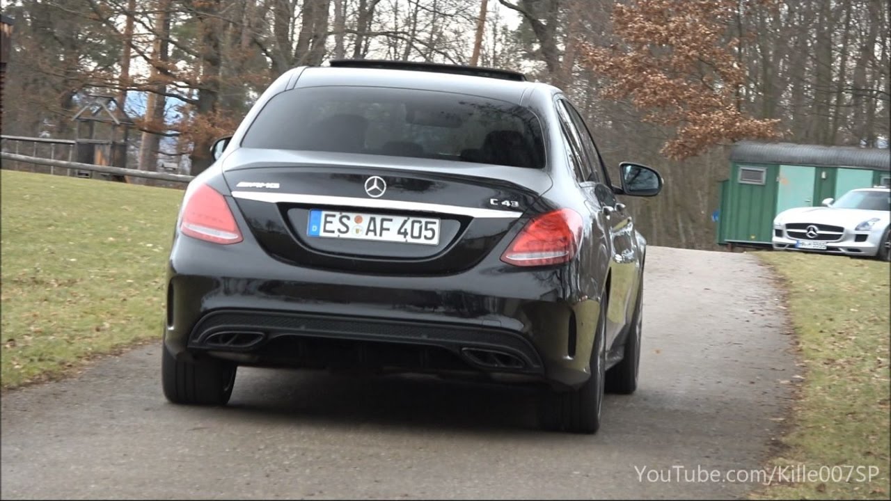 Mercedes C450 AMG & C43 AMG lovely sounds 1080p