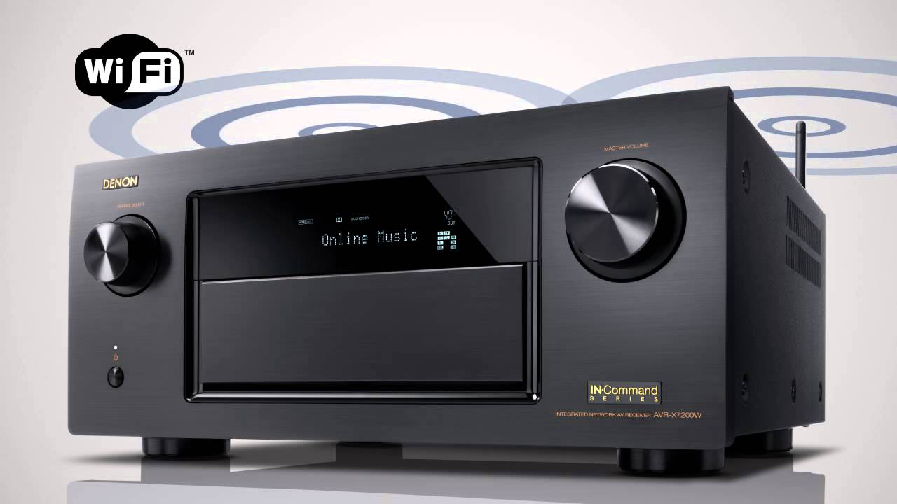 Denon AVR-X7200W IN-Command 9.2 Channel Audio/Video Receiver with Wi-Fi and Bluetooth
