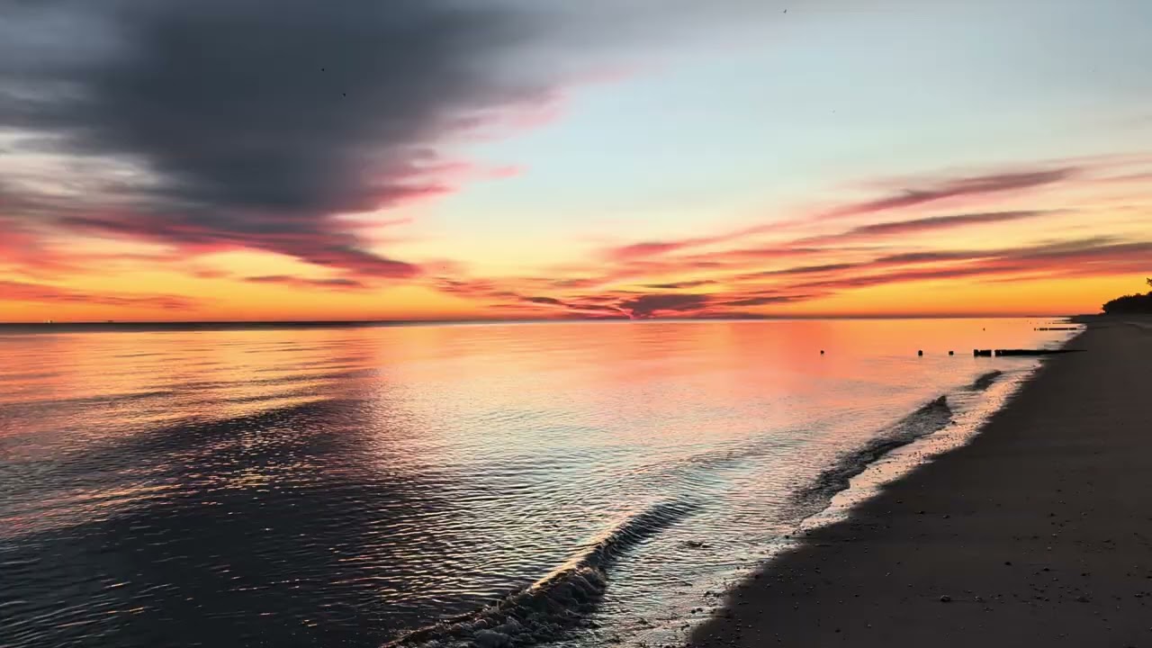 The Red Vortex of Dawn | Pre-Sunrise Bay Meditation