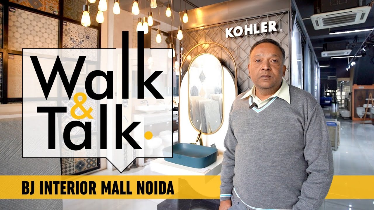 BJ Interior Mall, Noida: Premium Building Materials Walkthrough with Amit Jain