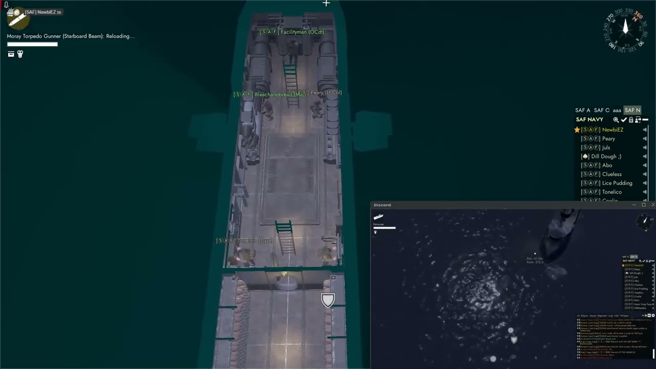 Foxhole Naval PVP: SAF Trident third kill of the day