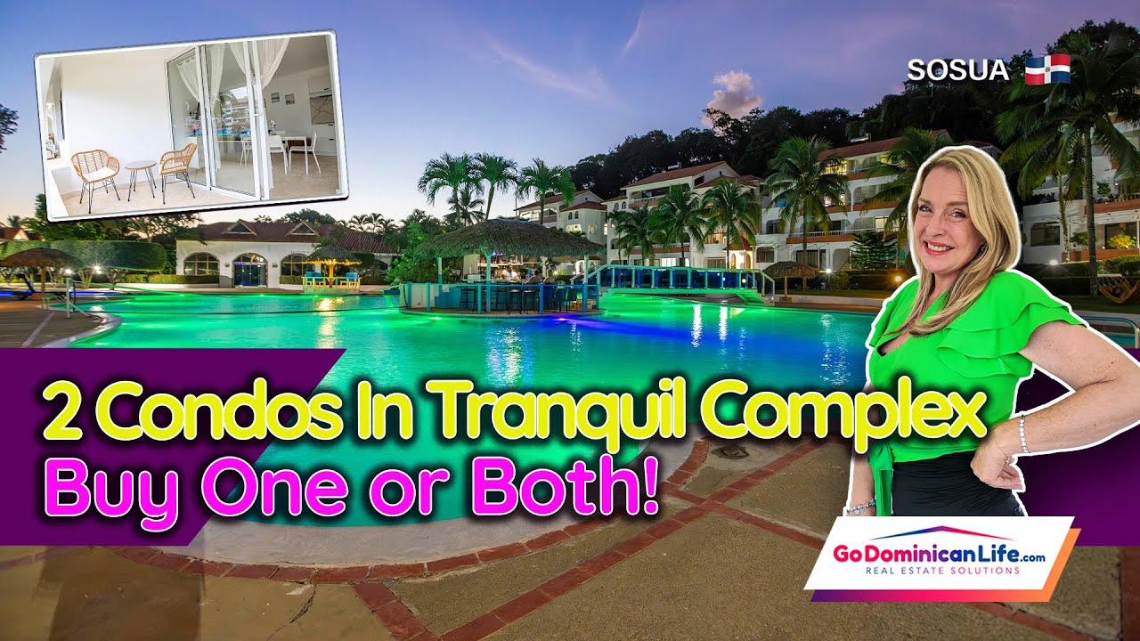 TWO CONDOS IN SOSUA – Buy Together or Separately | Real Estate Solutions