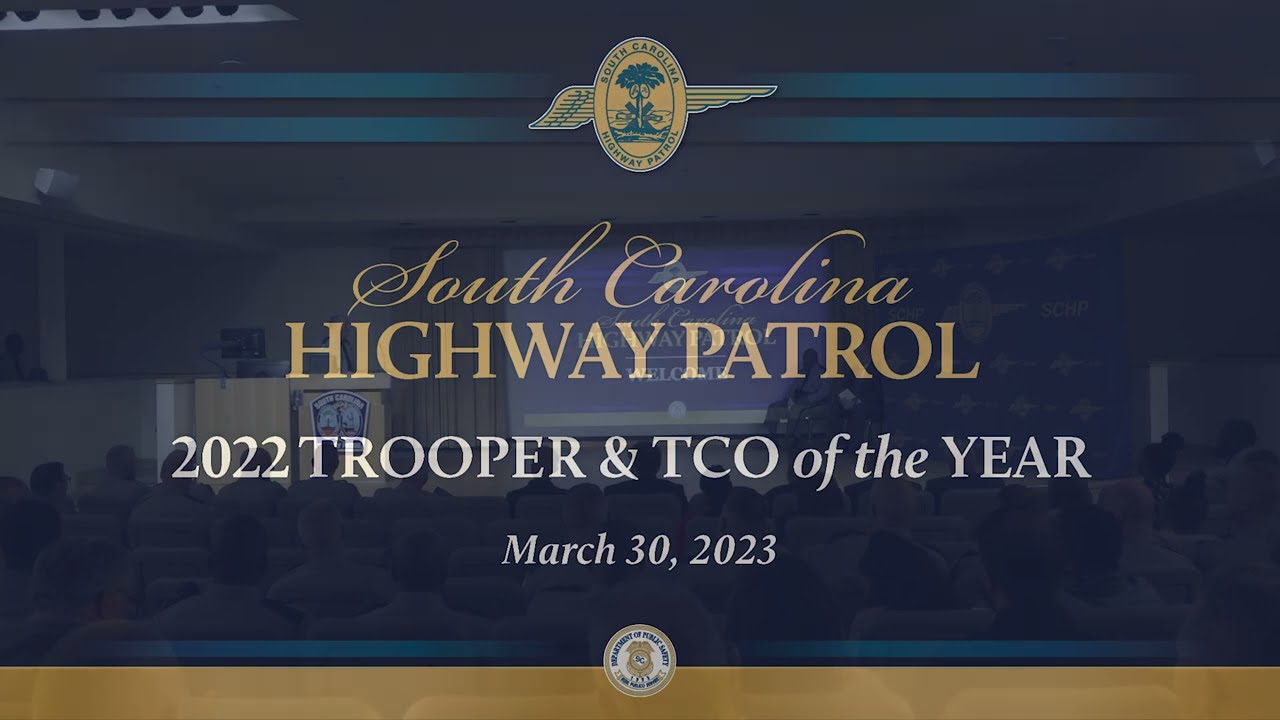 SC Highway Patrol Names 2022 Trooper Of The Year, Telecommunications Operator Of The Year
