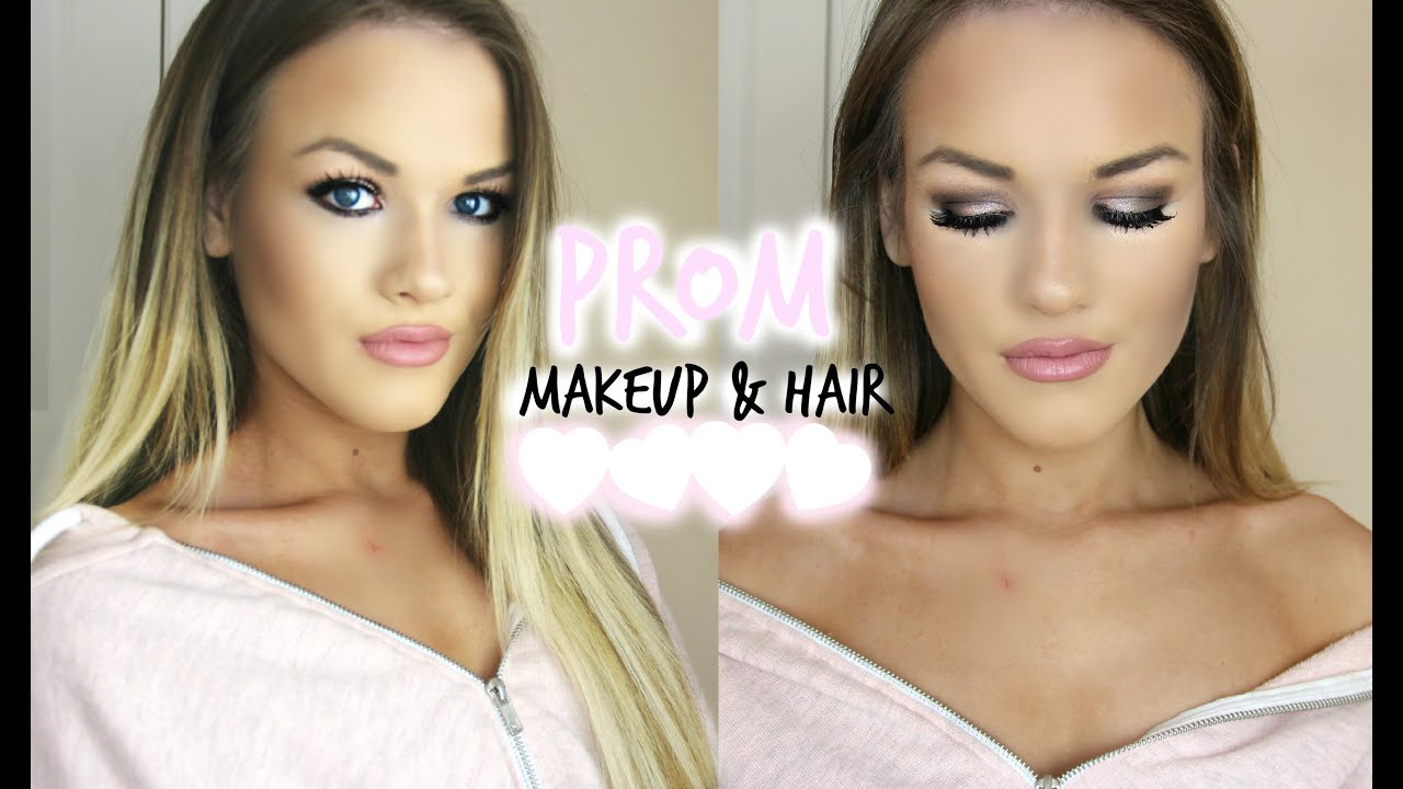 Prom Hair & Makeup Look