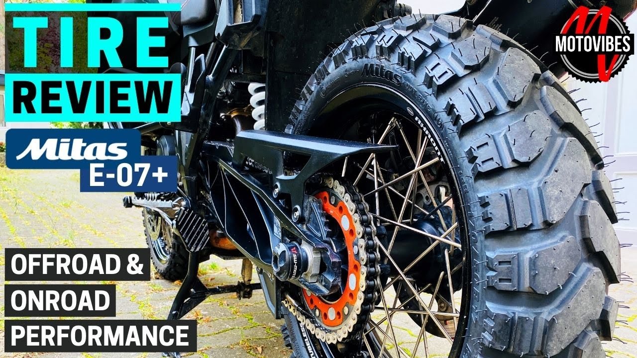 MITAS E-07+ TIRE REVIEW // OFF-ROAD & ON-ROAD // KTM 1290 Super Adventure S