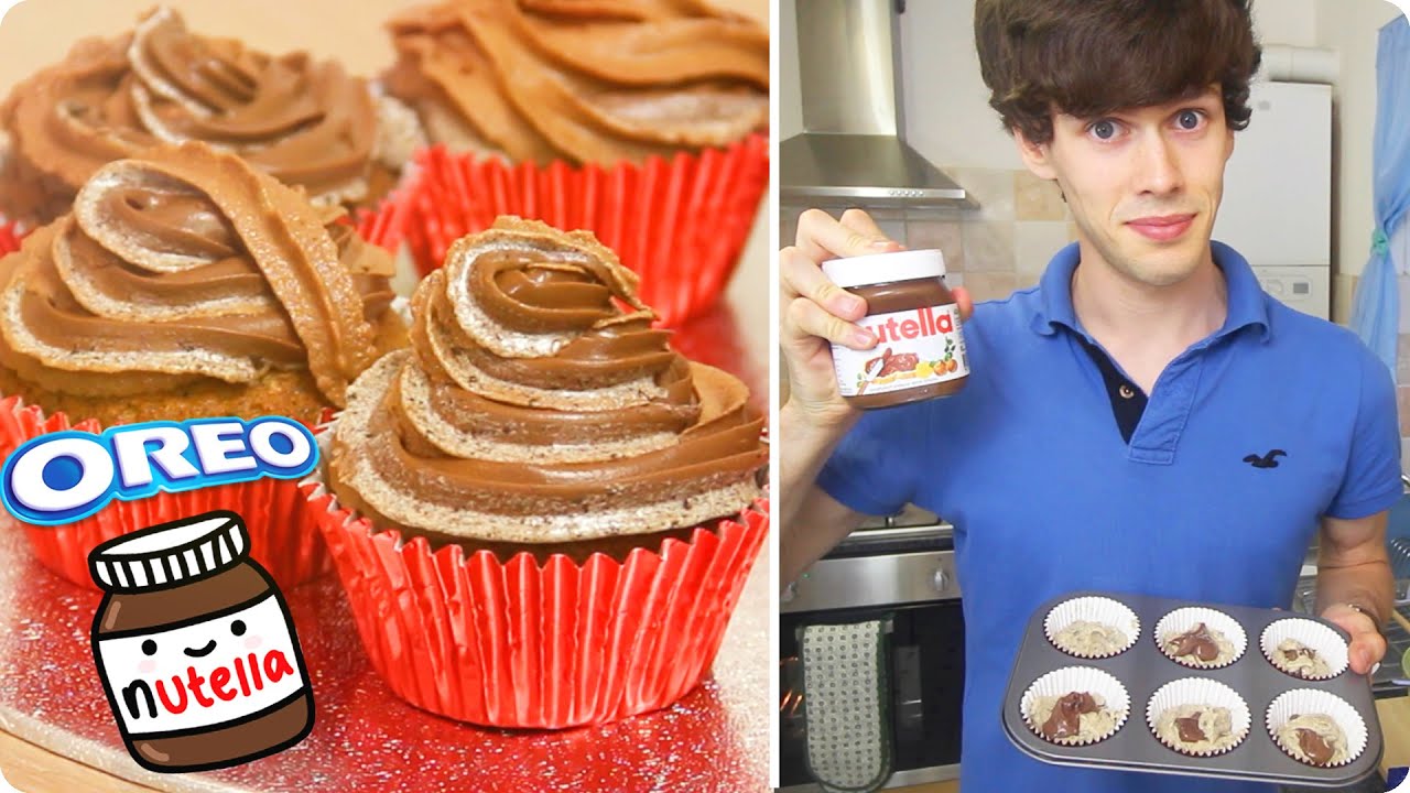 Oreo Nutella Cupcakes