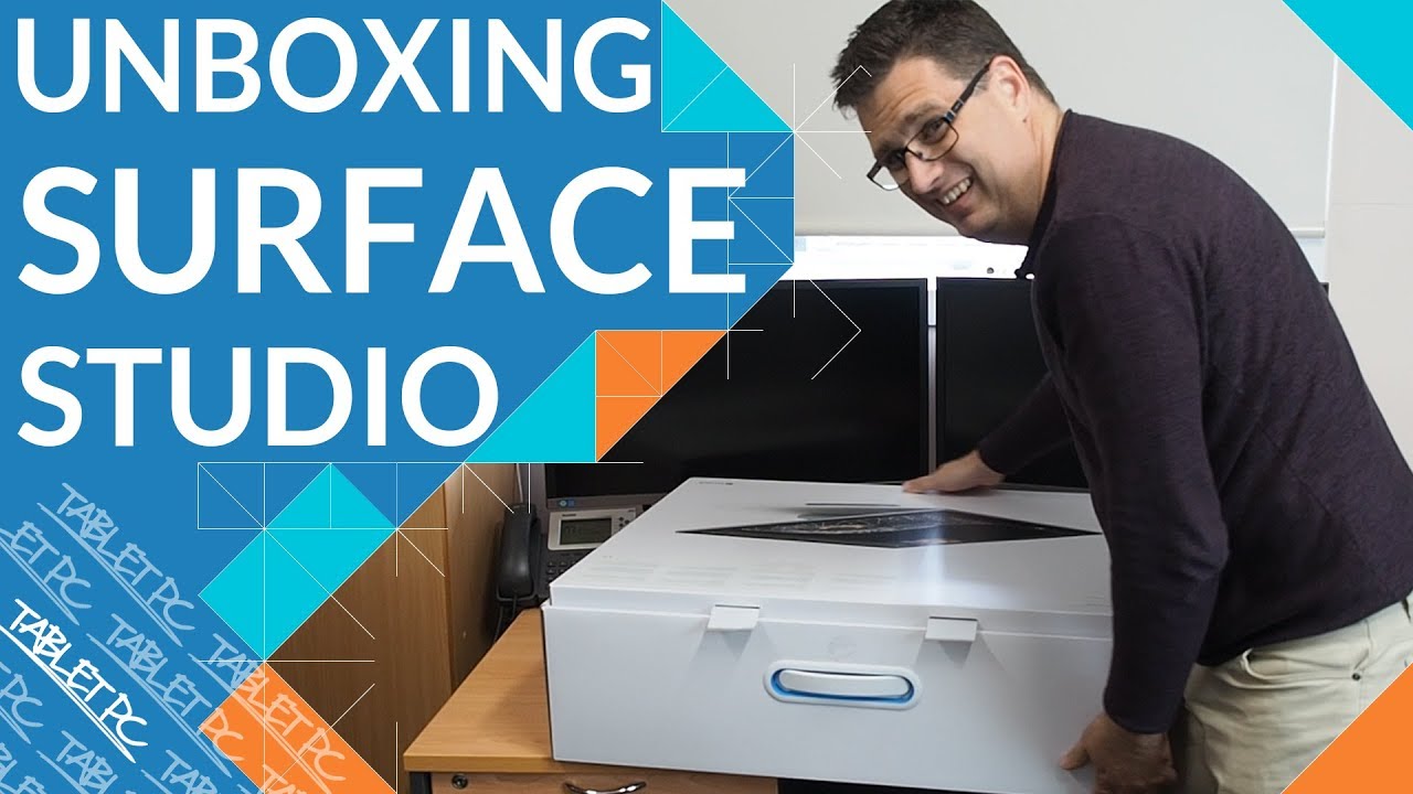 Microsoft Surface Studio Unboxing and Setup