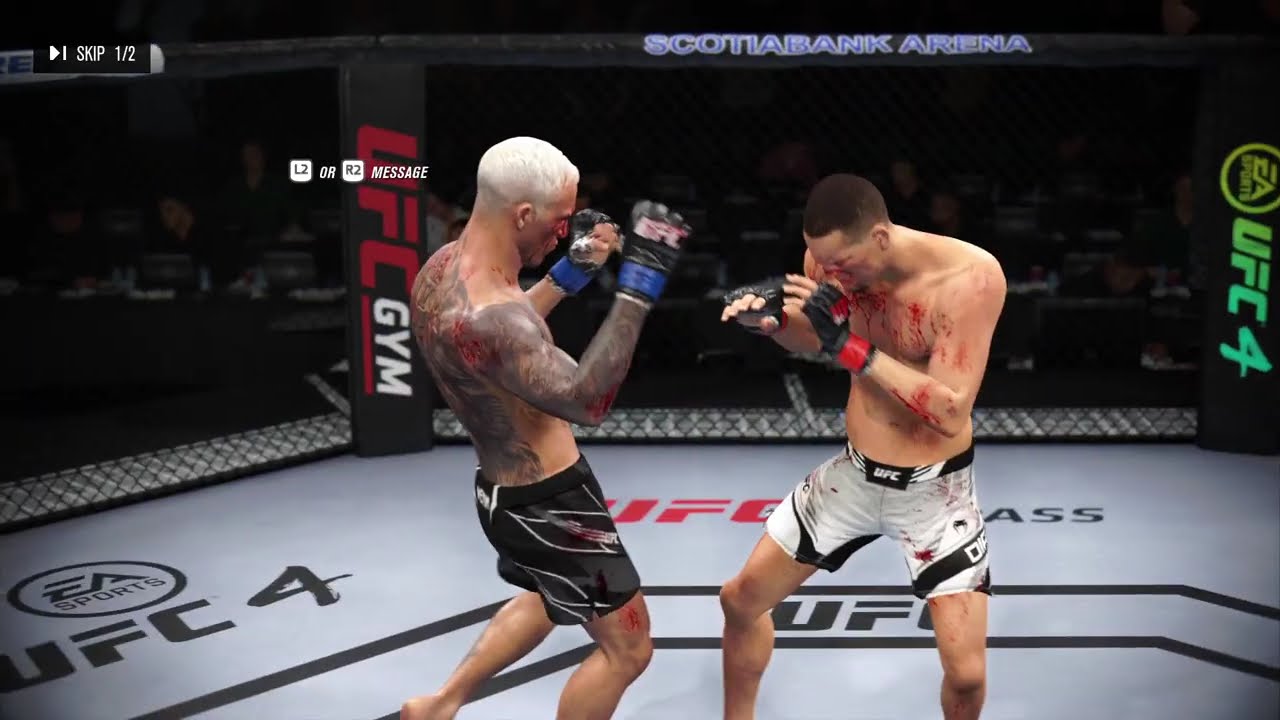 Nate Diaz vs Charles Oliveira EA SPORTS™ UFC® 4