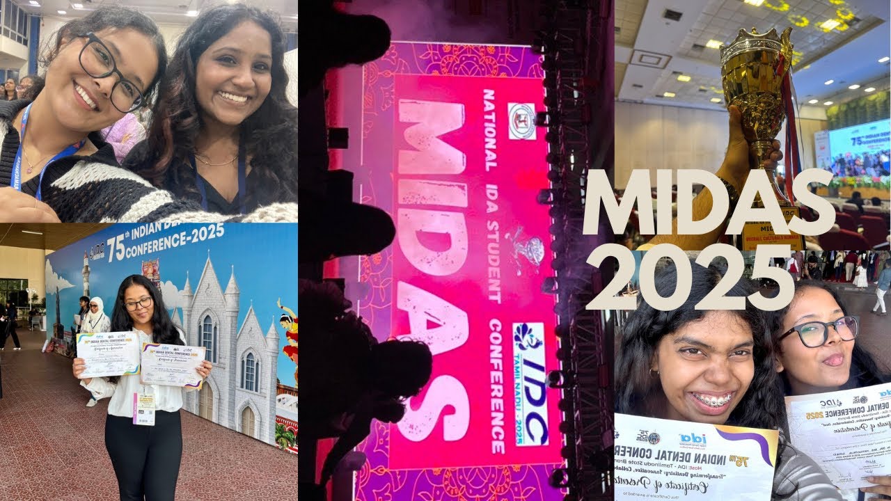 MIDAS ‘25 cultural event || Indian Dental Conference || Sri Ramachandra Dental College and Hospital