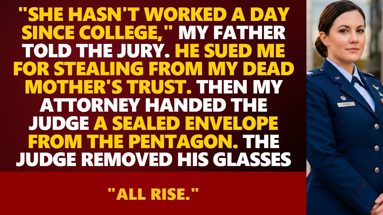 When My Father Told the Jury I Was Stealing From My Dead Mother, He Had No Idea Who the Judge Was