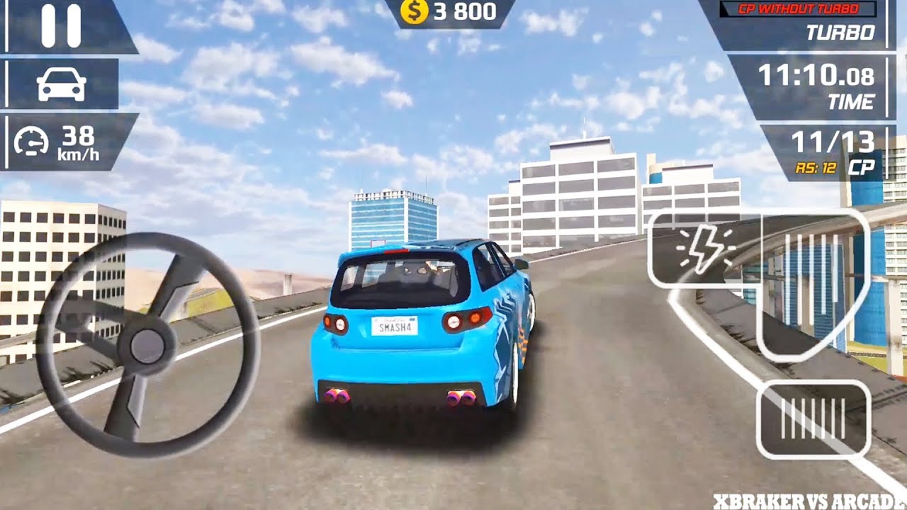 Car Driving Simulator - Stunt Ramp | Smash Car Hit - Android GamePlay FHD