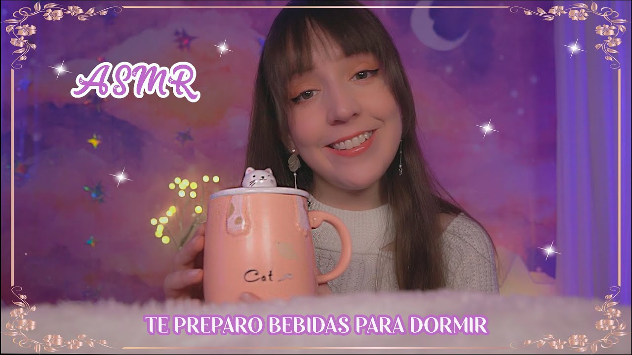 ⭐ASMR Cinemático: ¿Te Preparo Algo de Beber? ☕[Sub] Preparándote Bebidas e Infusiones para Dormir