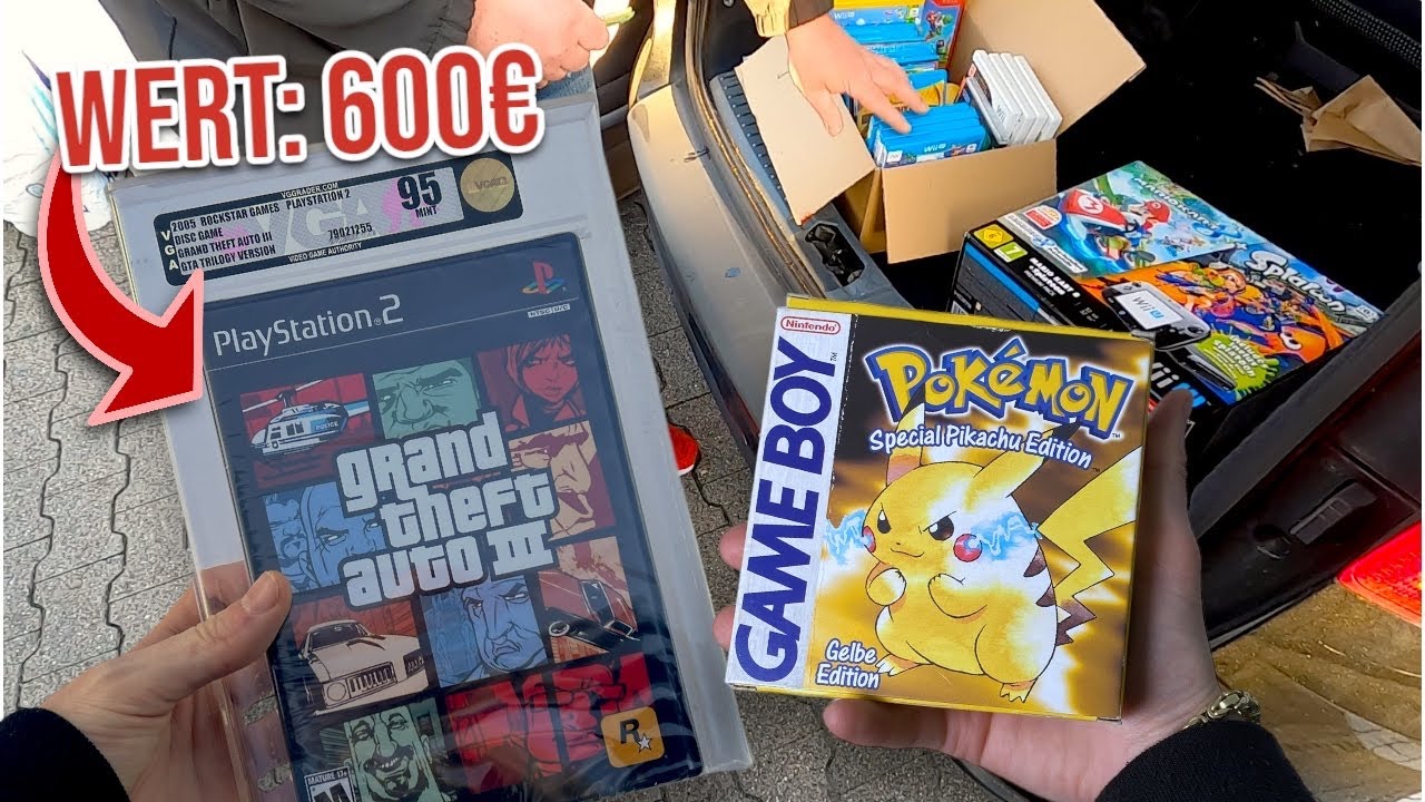 OMG! Schatz gefunden auf dem Flohmarkt (LIVE Schnäppchenjagd)