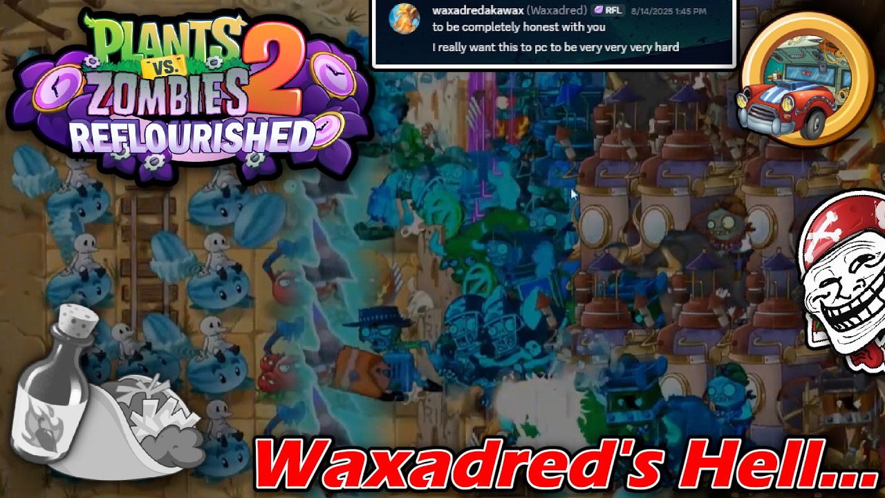 Unnerfed Neverending Standstill | PvZ2 Reflourished (1.4.1) | Hot Sauce Challenge