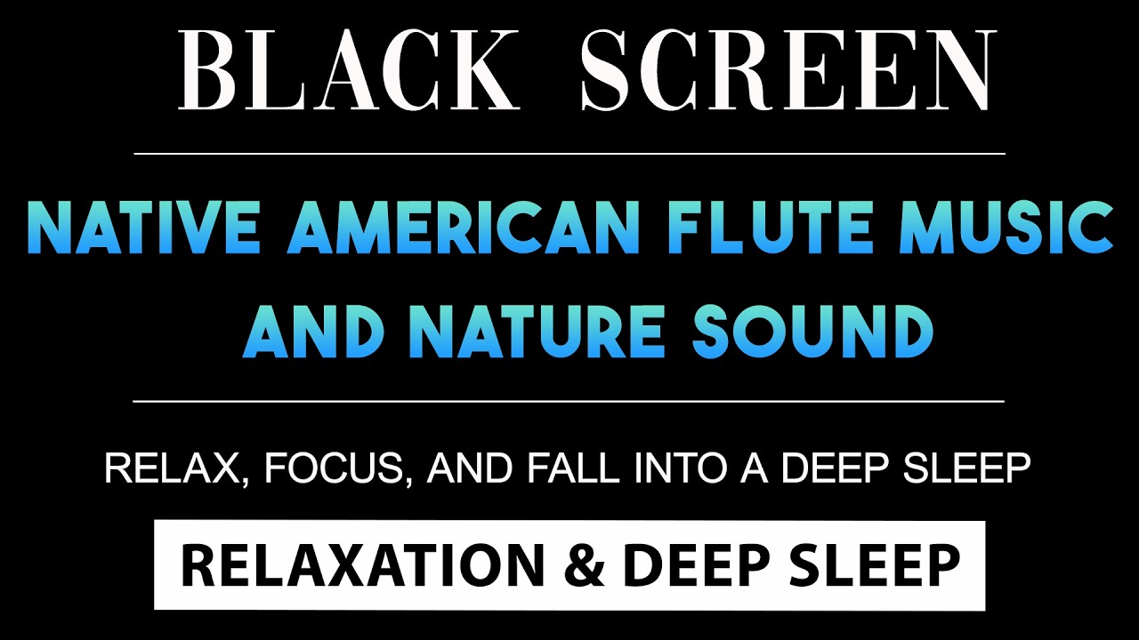 Peaceful Native American Flute & Rain sound | 10 Hours of Calming Music for Relaxation & Deep Sleep