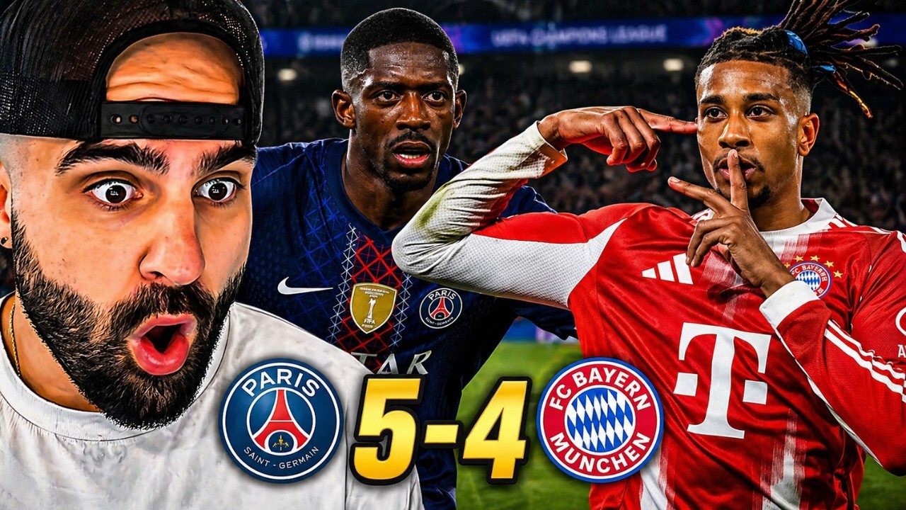 WTF DID WE JUST WITNESS 😭 | PSG 5-4 BAYERN MUNICH