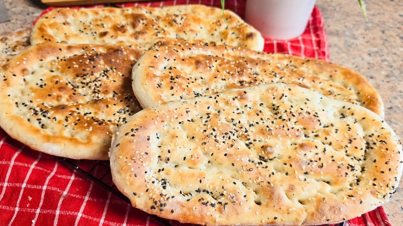 Fladenbrot Rezept الخبز التركي اللذيذ بطريقة جد سهلة و ناجحة 👌